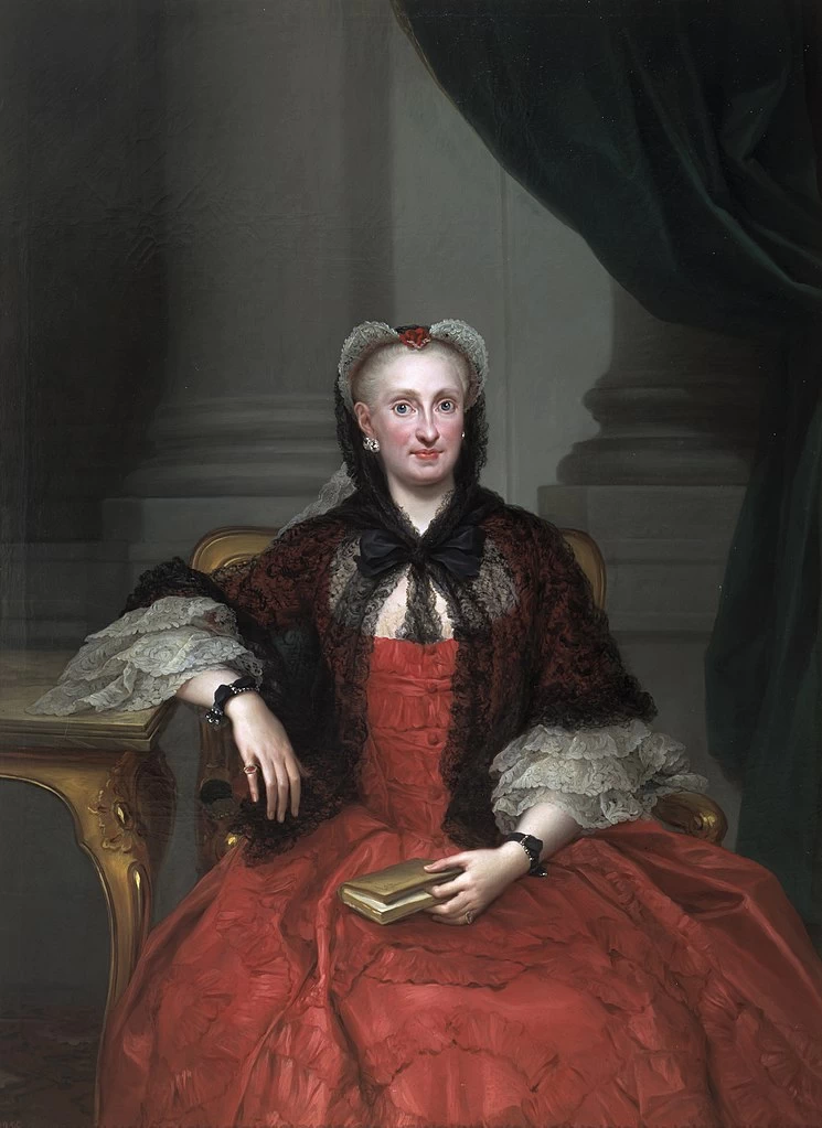Ritratto di Maria Amalia di Sassonia, regina consorte di Napoli e di Sicilia - Museo del Prado, Madrid